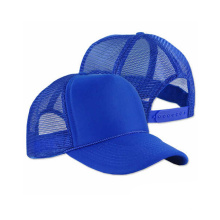 Custom Bright Blue 3D Embroidery Baseball Cap